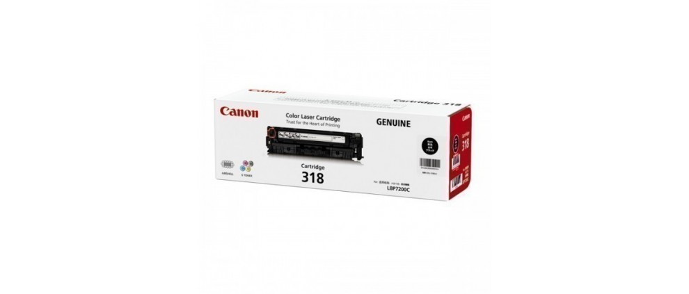 Canon Cartridge 318 Black Toner 